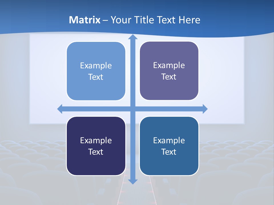 Viewing Dark Screen PowerPoint Template