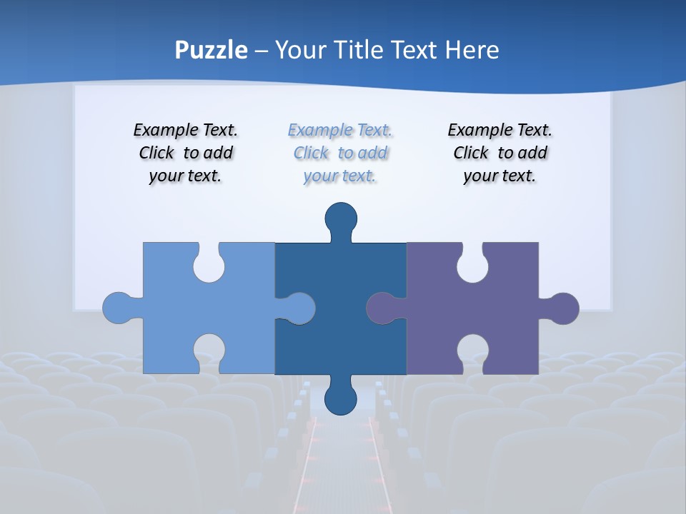Viewing Dark Screen PowerPoint Template