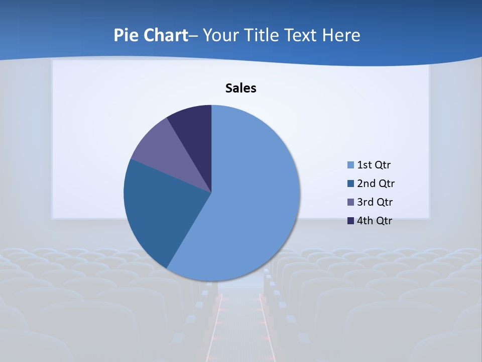 Viewing Dark Screen PowerPoint Template