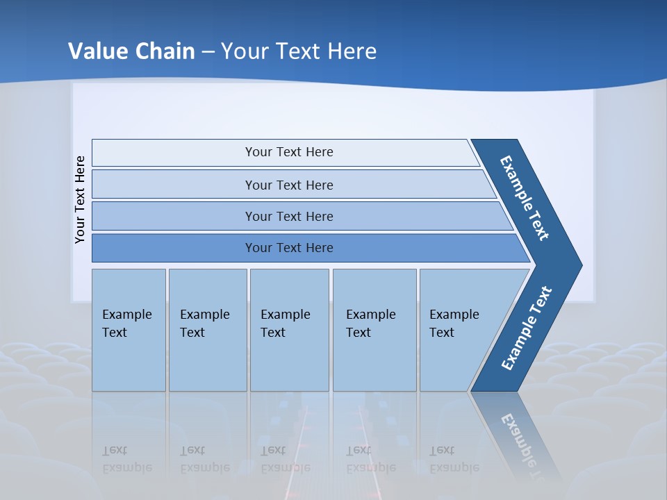 Viewing Dark Screen PowerPoint Template