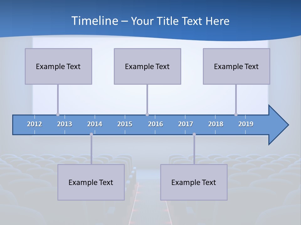 Viewing Dark Screen PowerPoint Template