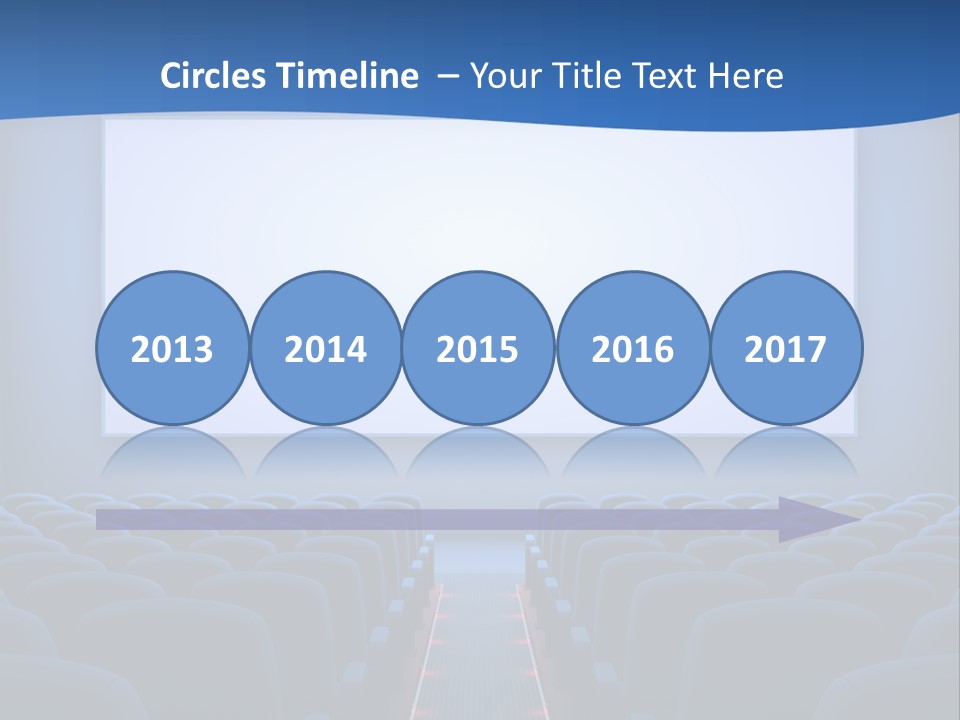 Viewing Dark Screen PowerPoint Template
