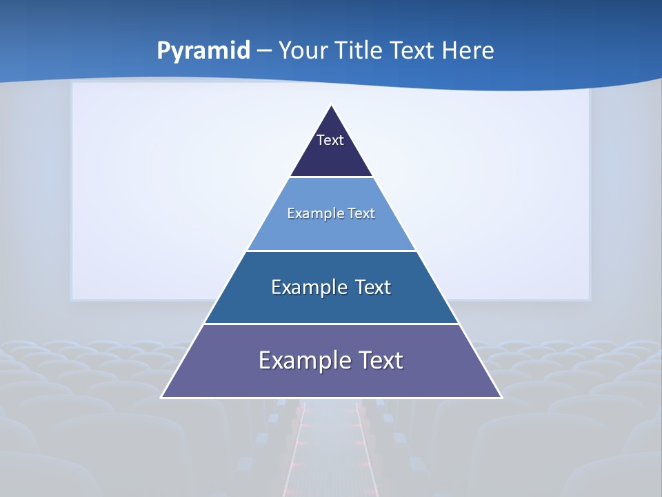 Viewing Dark Screen PowerPoint Template