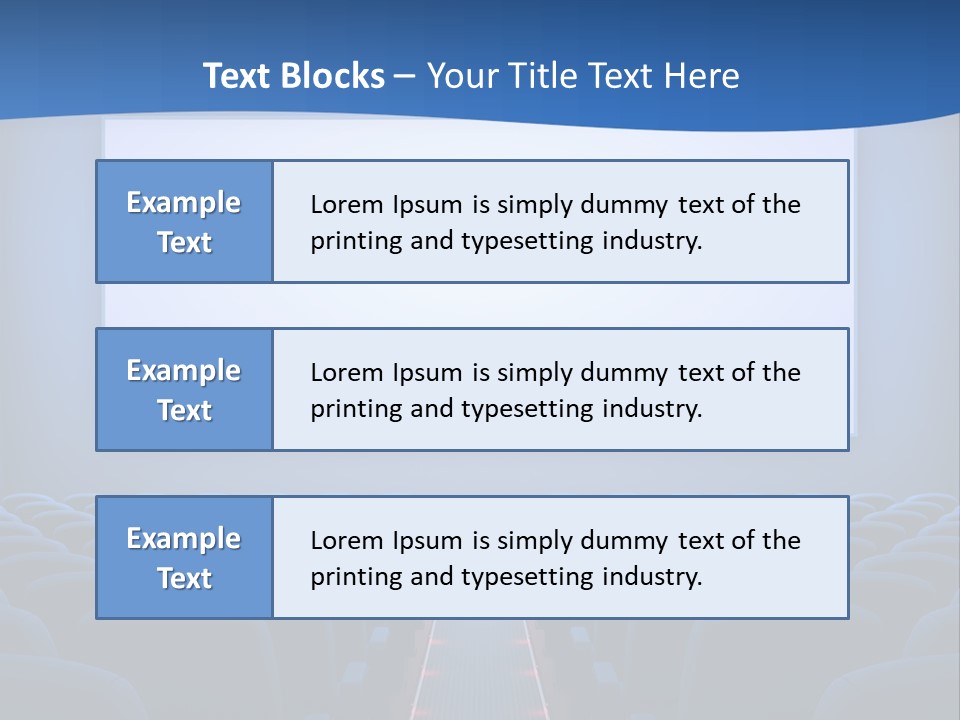 Viewing Dark Screen PowerPoint Template