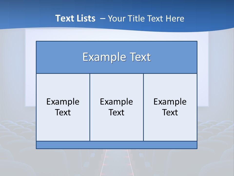 Viewing Dark Screen PowerPoint Template