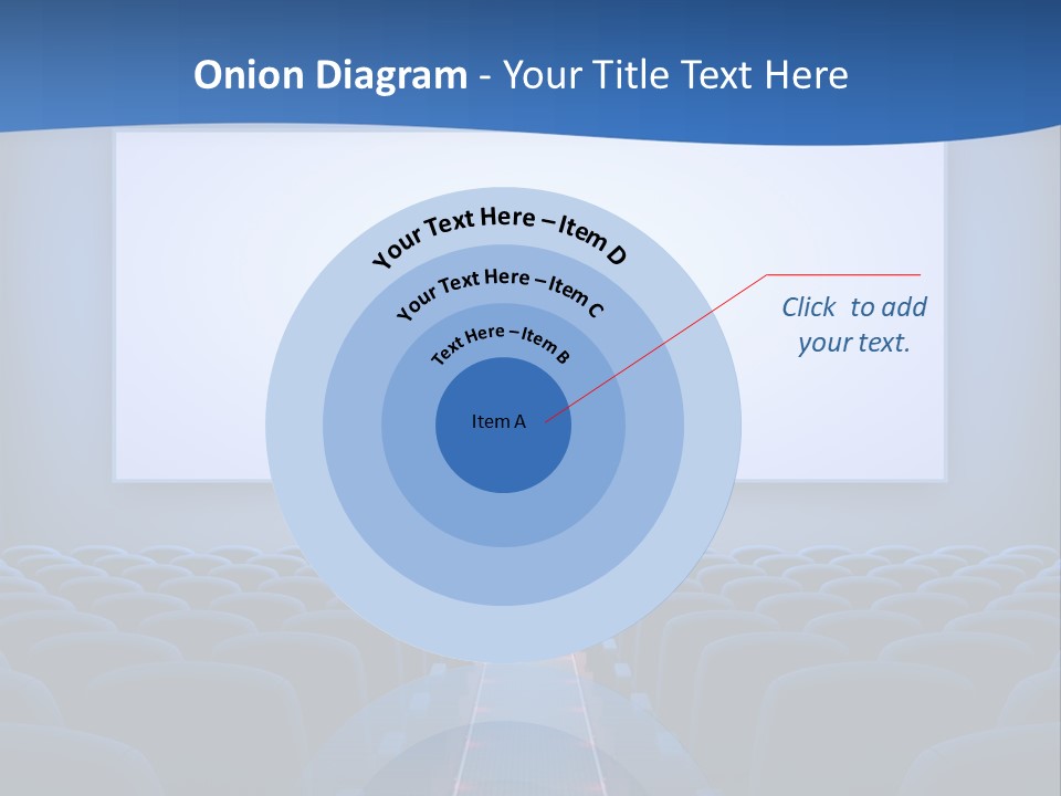 Viewing Dark Screen PowerPoint Template