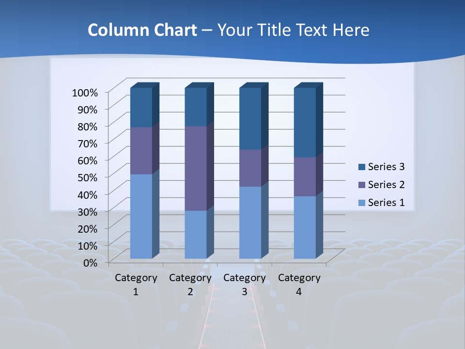 Viewing Dark Screen PowerPoint Template