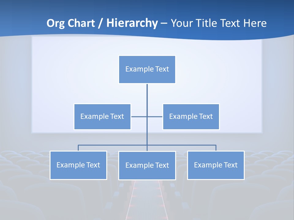 Viewing Dark Screen PowerPoint Template