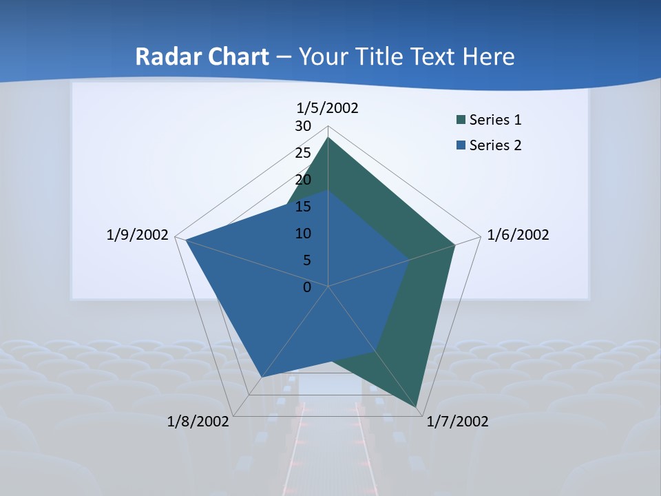 Viewing Dark Screen PowerPoint Template