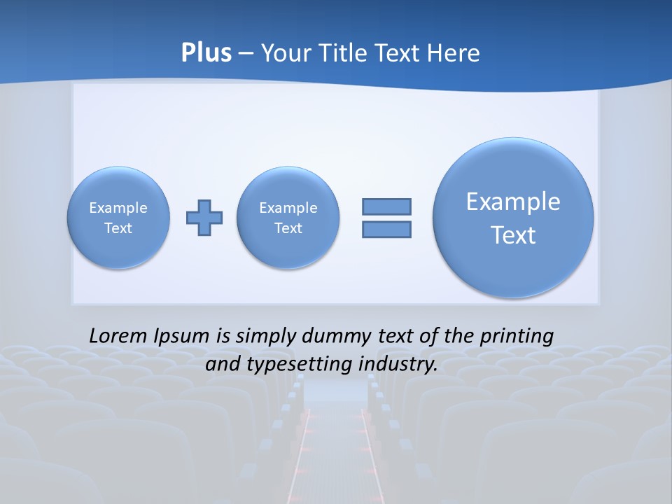 Viewing Dark Screen PowerPoint Template