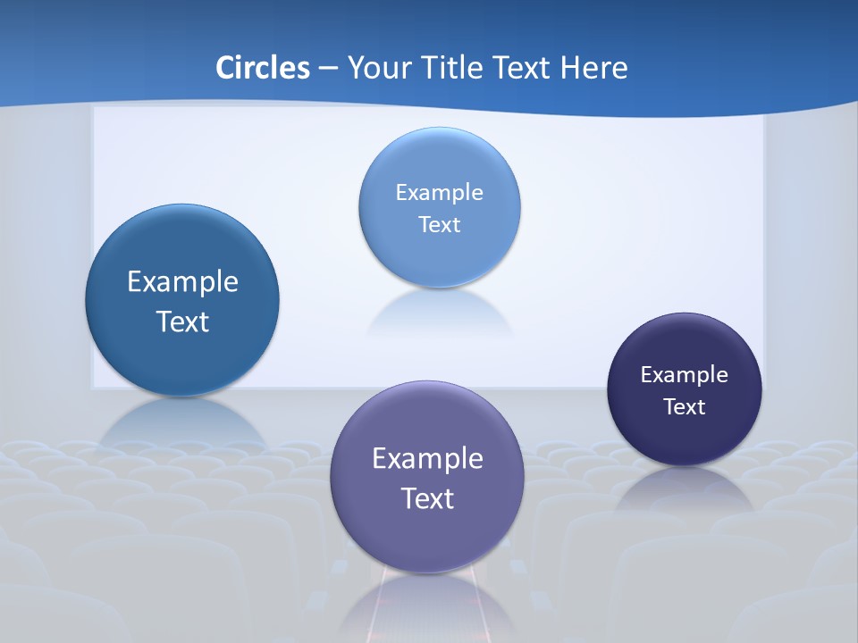 Viewing Dark Screen PowerPoint Template