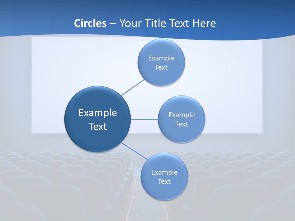 Viewing Dark Screen PowerPoint Template