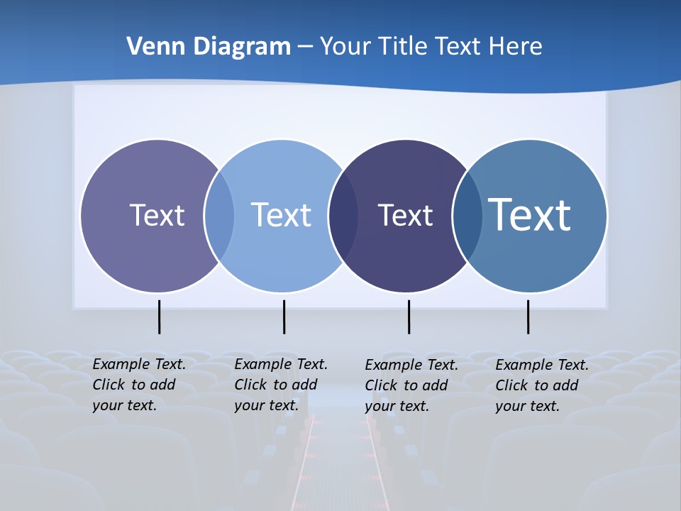 Viewing Dark Screen PowerPoint Template