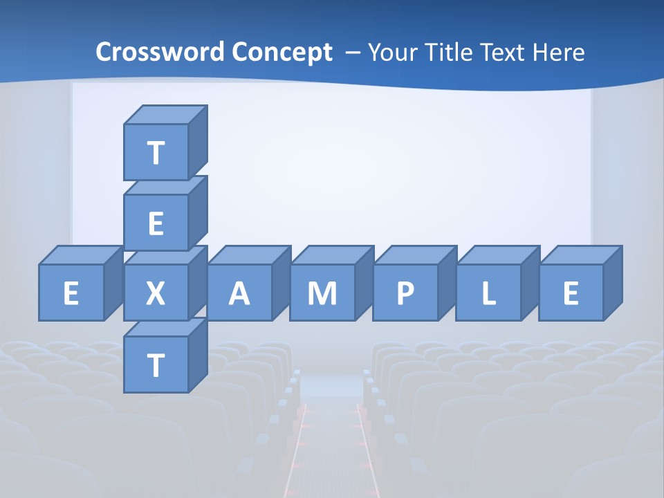 Viewing Dark Screen PowerPoint Template
