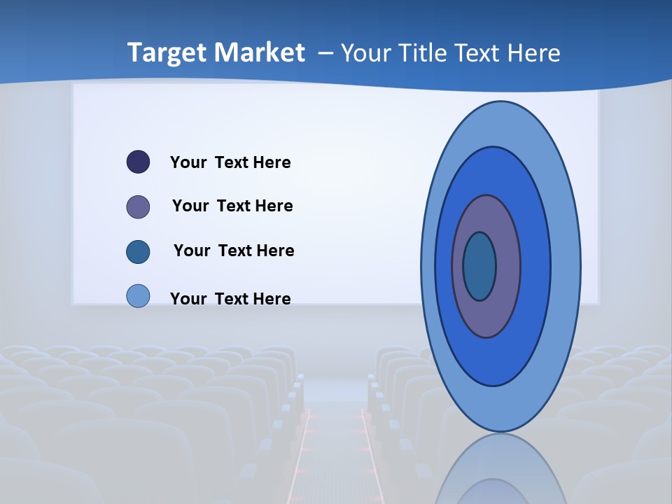 Viewing Dark Screen PowerPoint Template