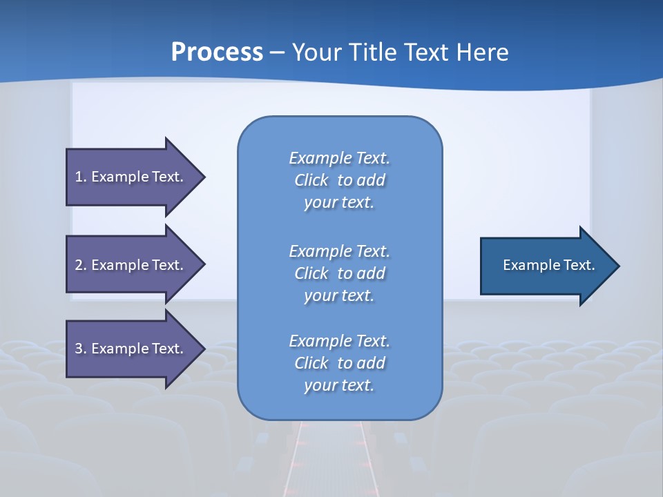 Viewing Dark Screen PowerPoint Template