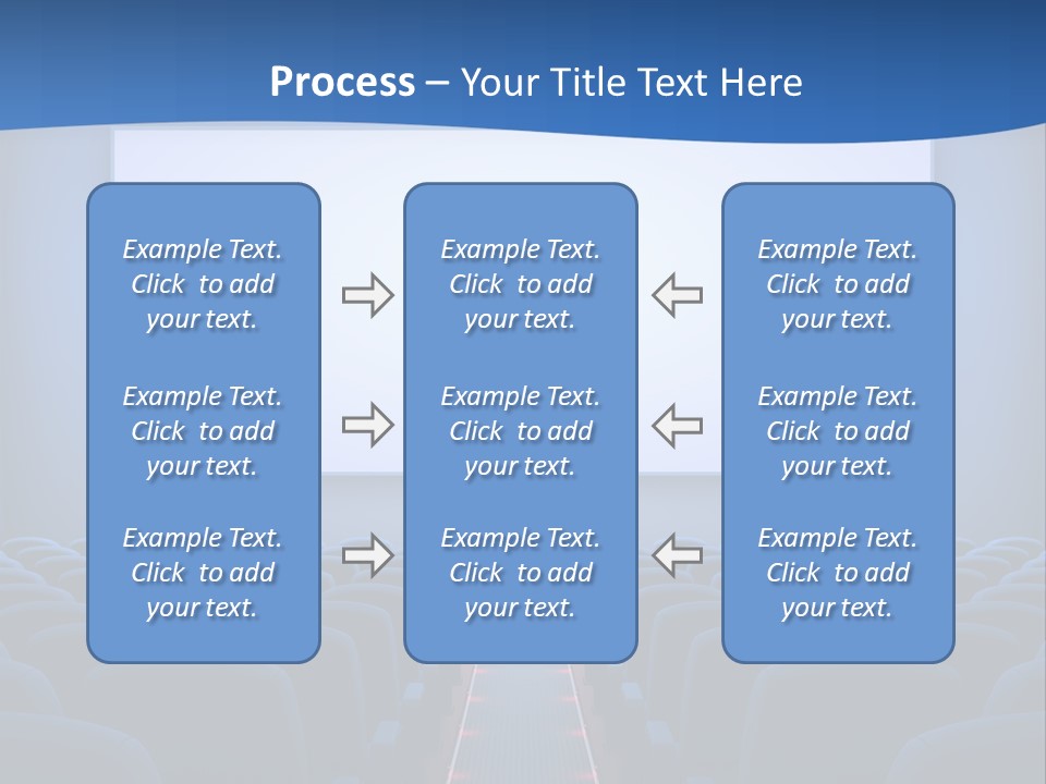 Viewing Dark Screen PowerPoint Template