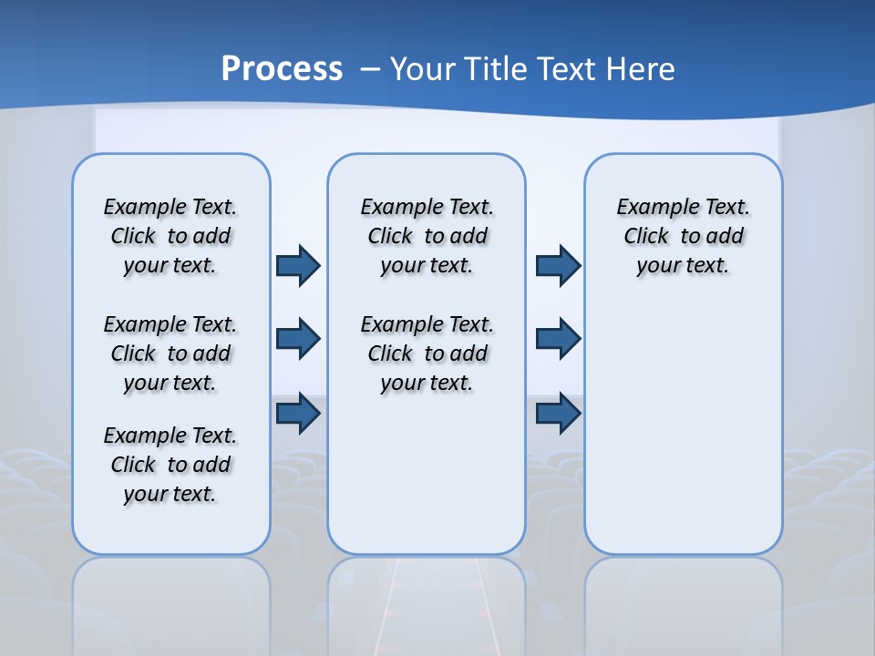 Viewing Dark Screen PowerPoint Template