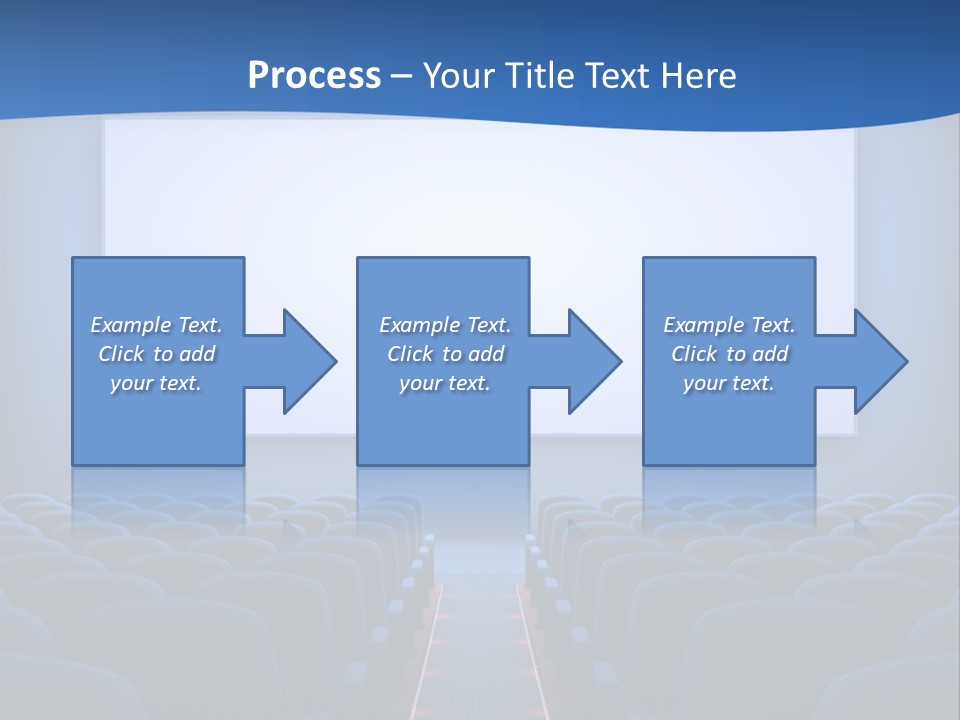 Viewing Dark Screen PowerPoint Template