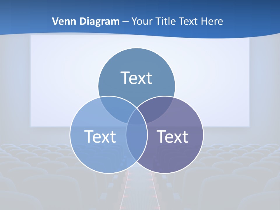 Viewing Dark Screen PowerPoint Template