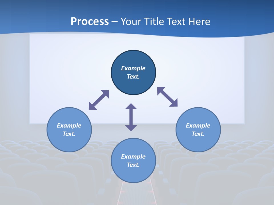 Viewing Dark Screen PowerPoint Template