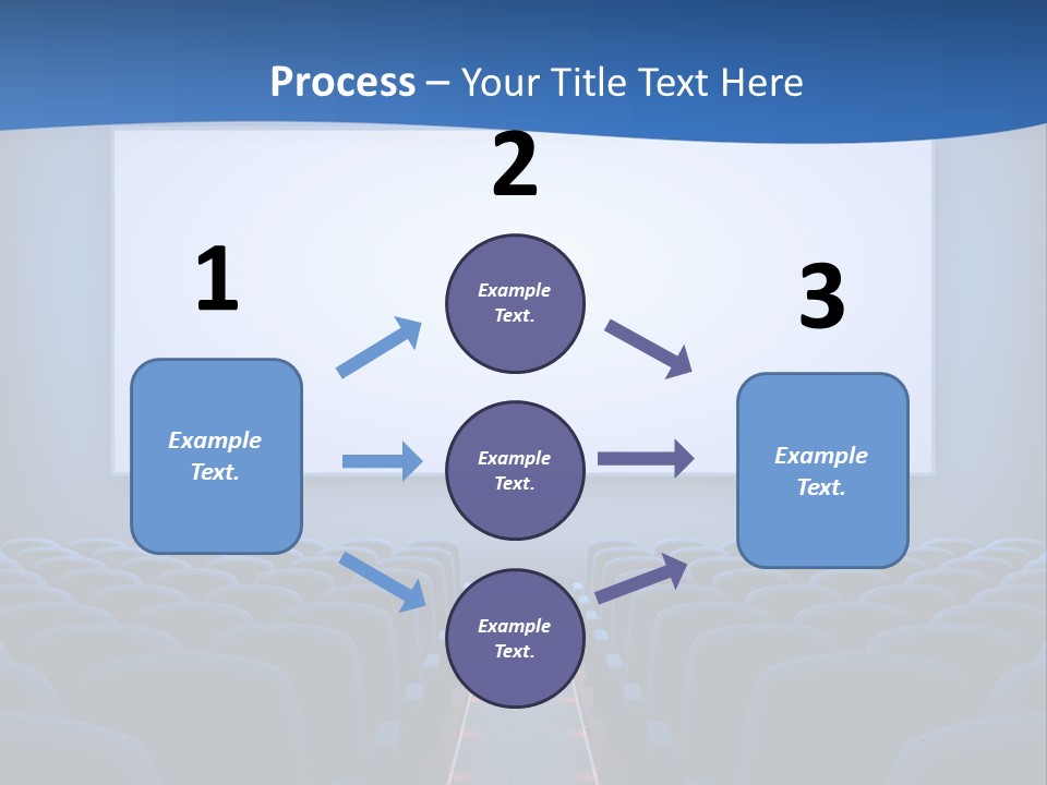 Viewing Dark Screen PowerPoint Template