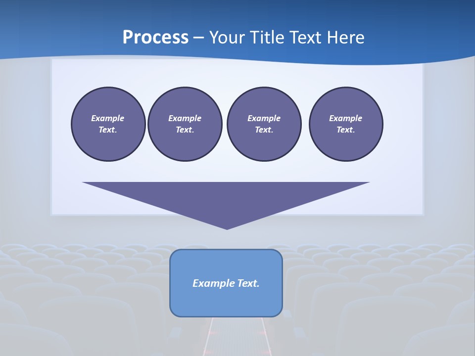 Viewing Dark Screen PowerPoint Template