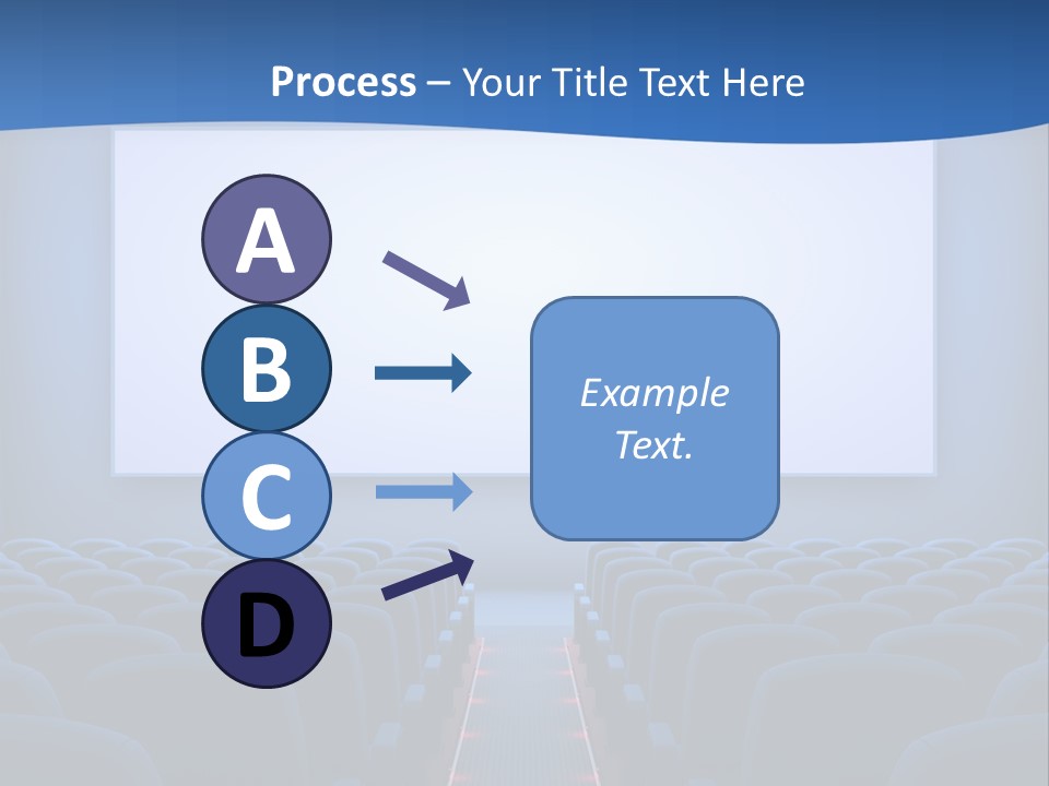 Viewing Dark Screen PowerPoint Template