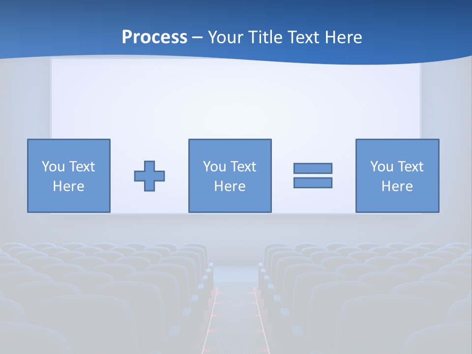 Viewing Dark Screen PowerPoint Template