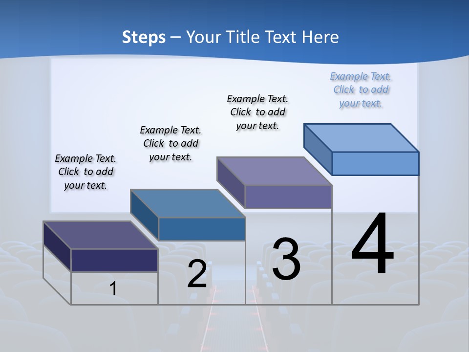 Viewing Dark Screen PowerPoint Template
