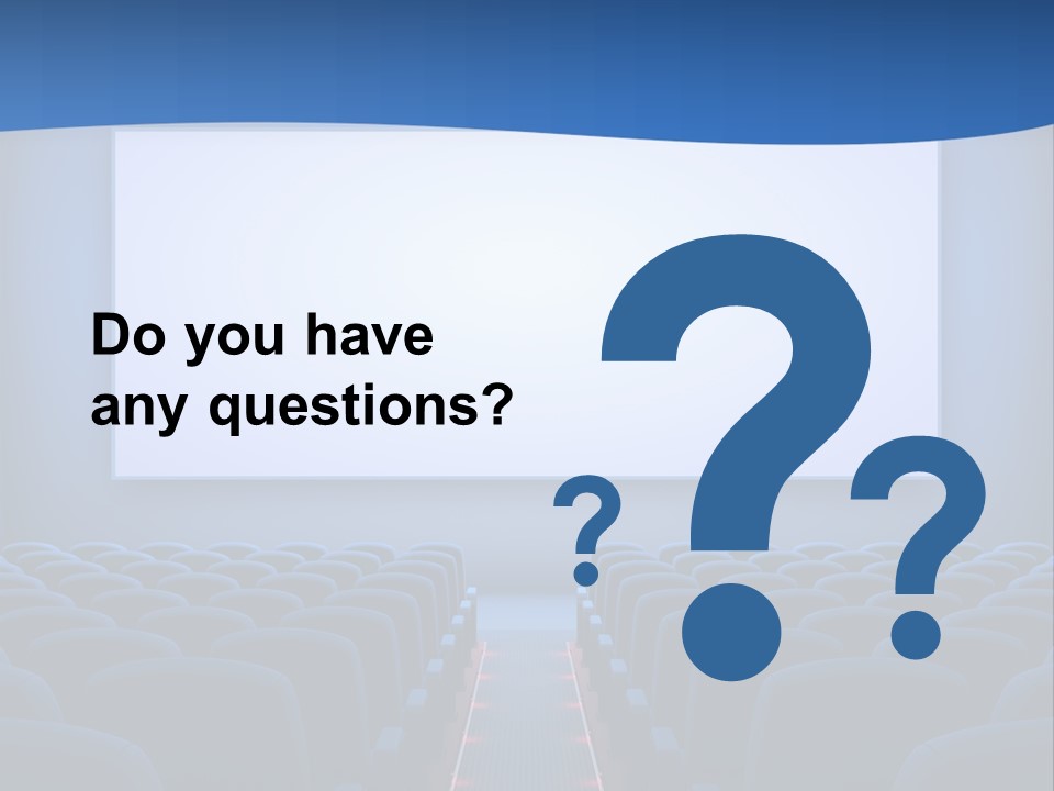 Viewing Dark Screen PowerPoint Template