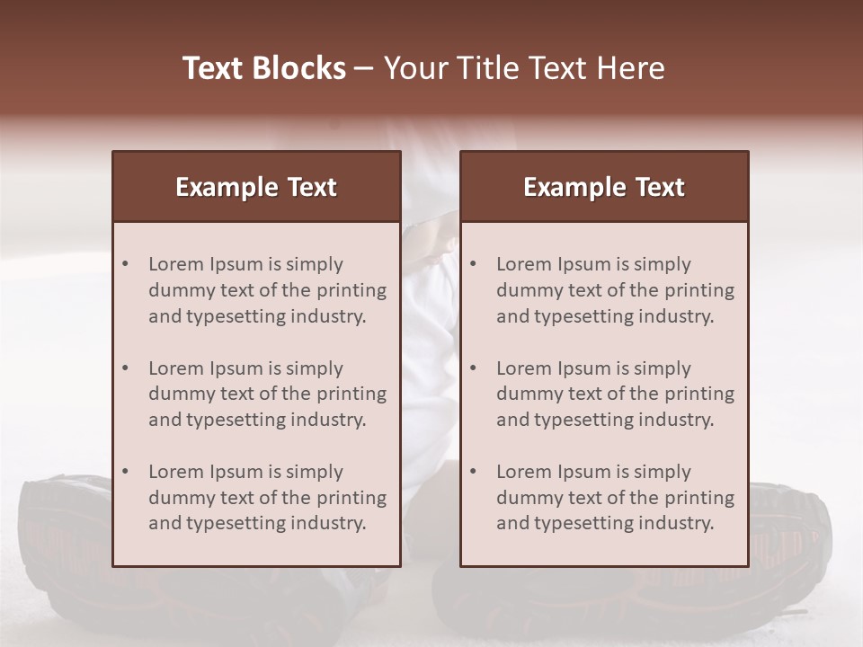White Infant Body PowerPoint Template