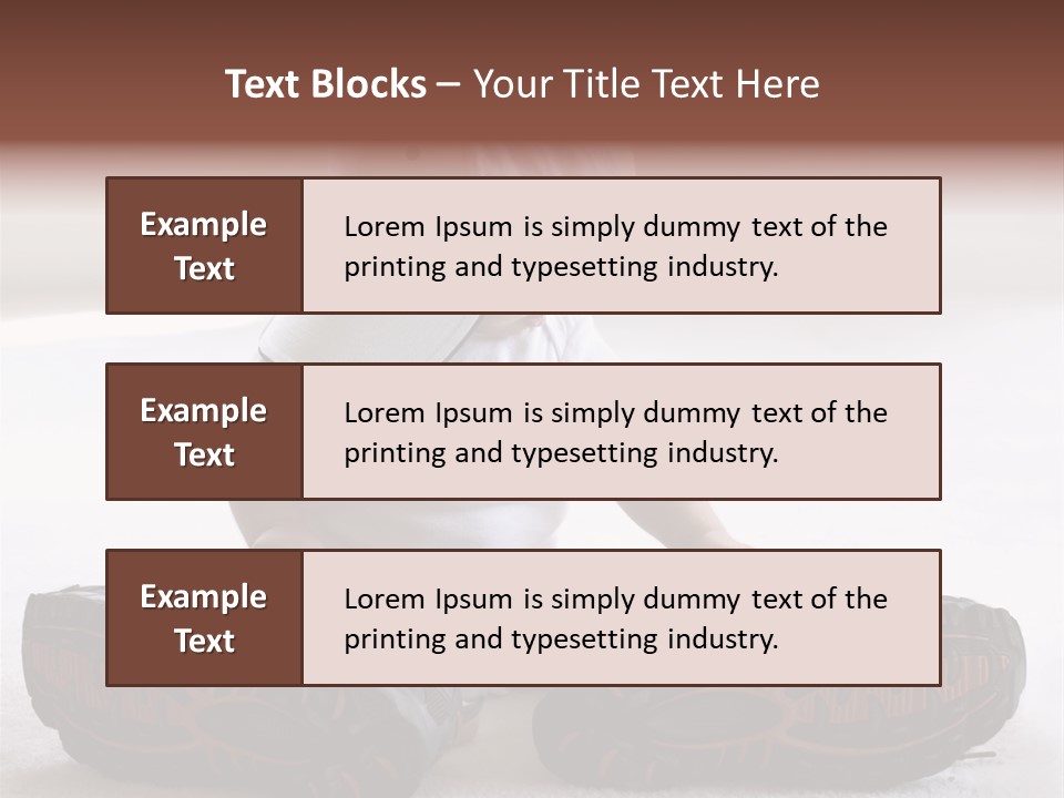 White Infant Body PowerPoint Template