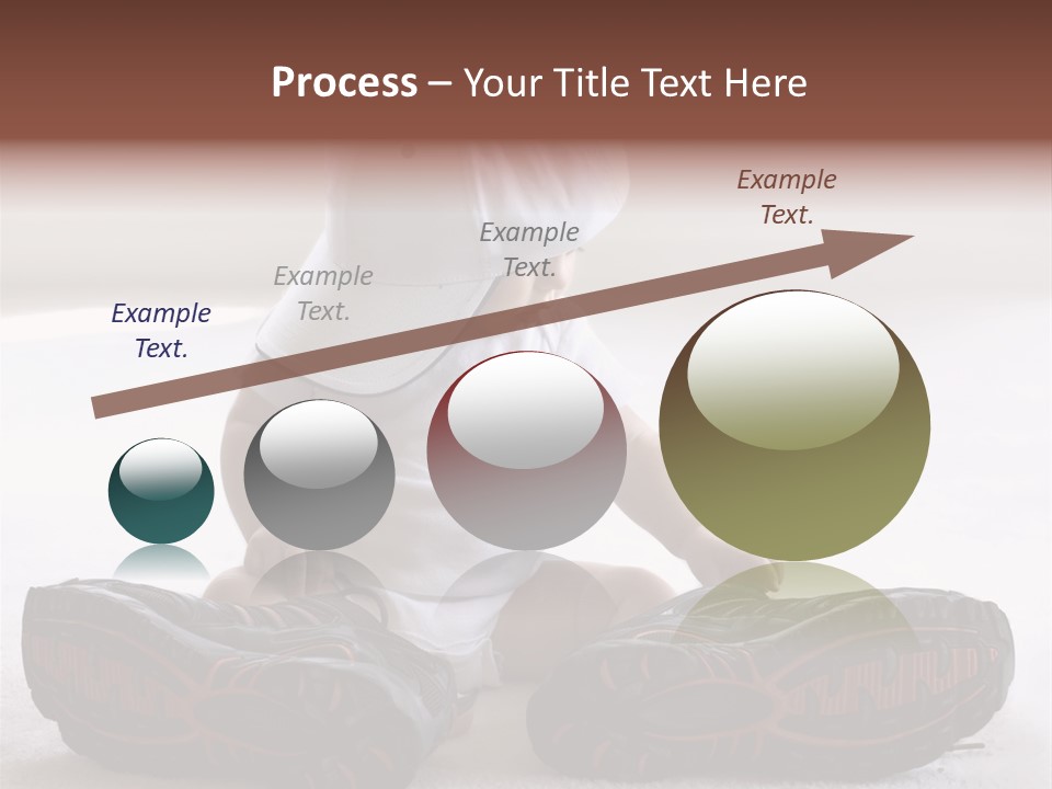 White Infant Body PowerPoint Template