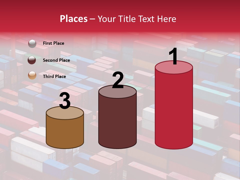Storage Green Terminal PowerPoint Template