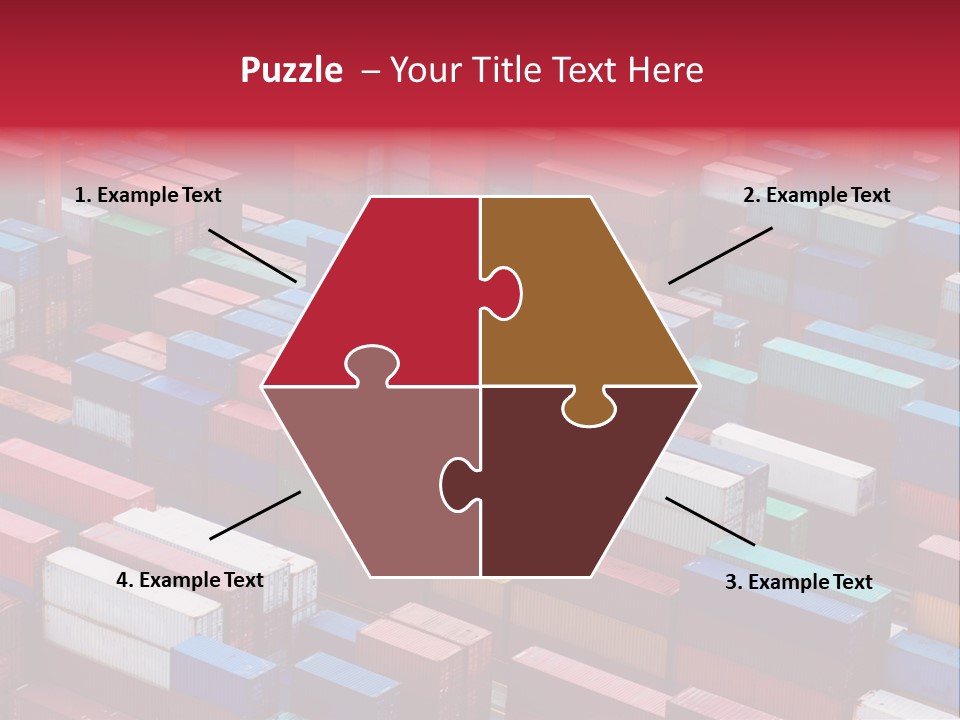 Storage Green Terminal PowerPoint Template