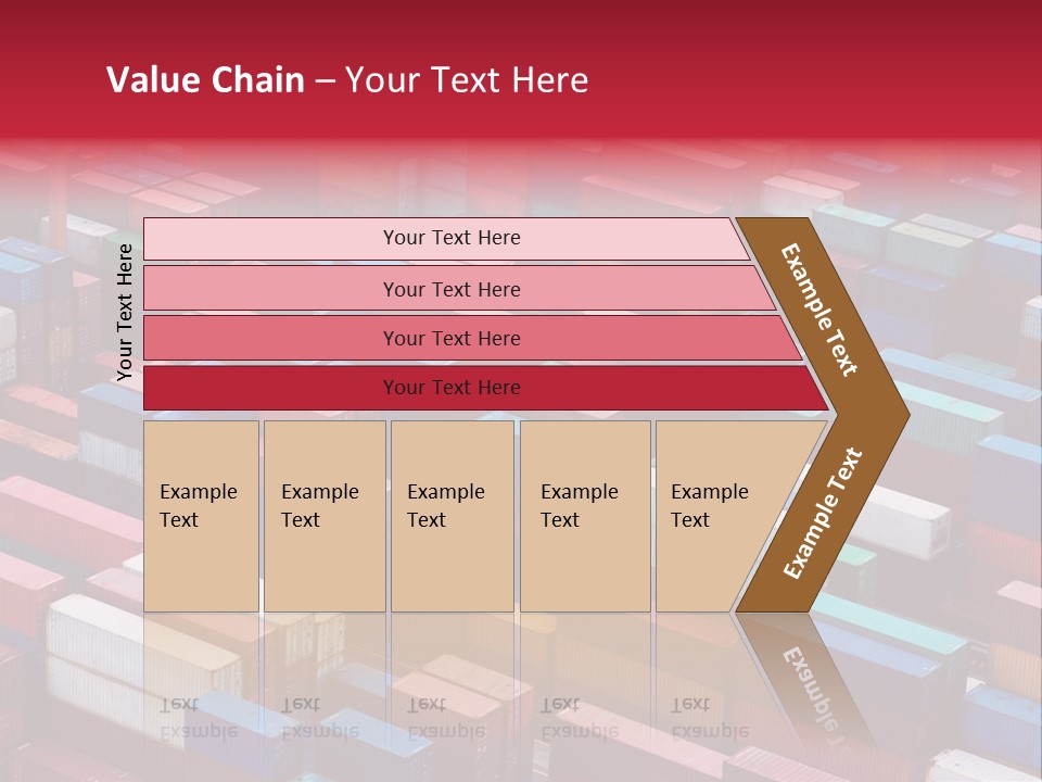 Storage Green Terminal PowerPoint Template