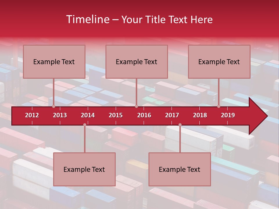 Storage Green Terminal PowerPoint Template