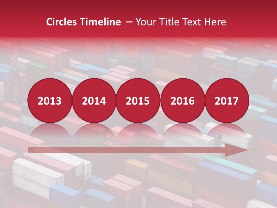 Storage Green Terminal PowerPoint Template