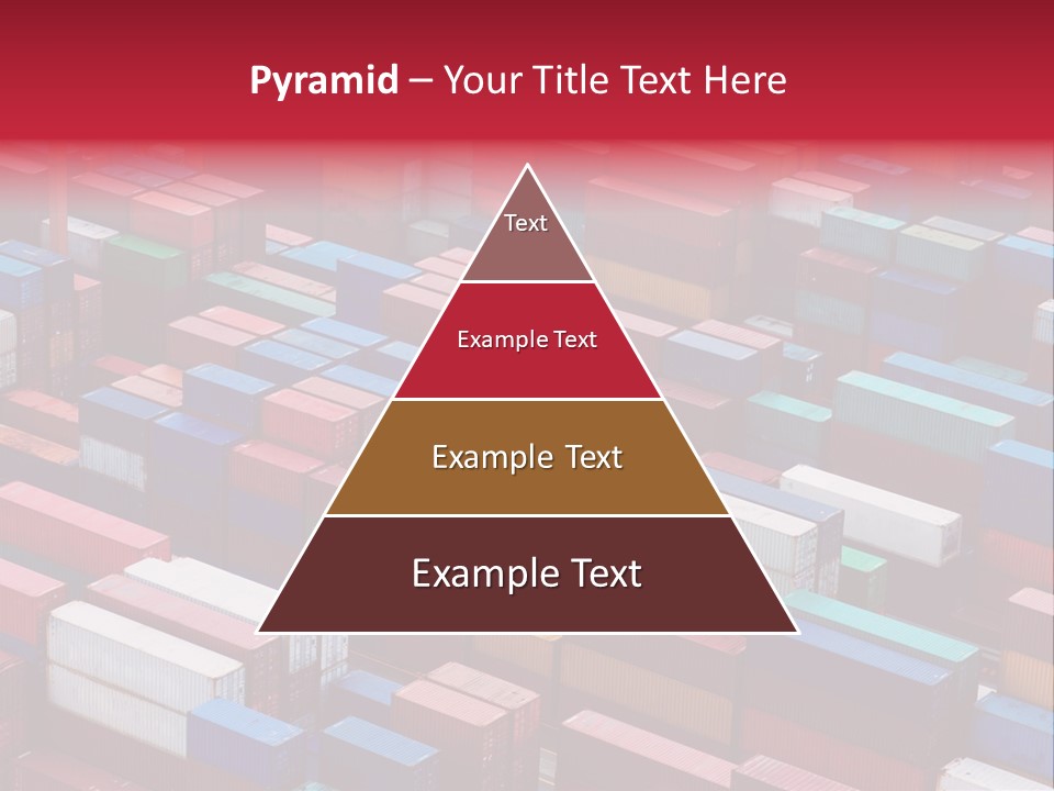 Storage Green Terminal PowerPoint Template