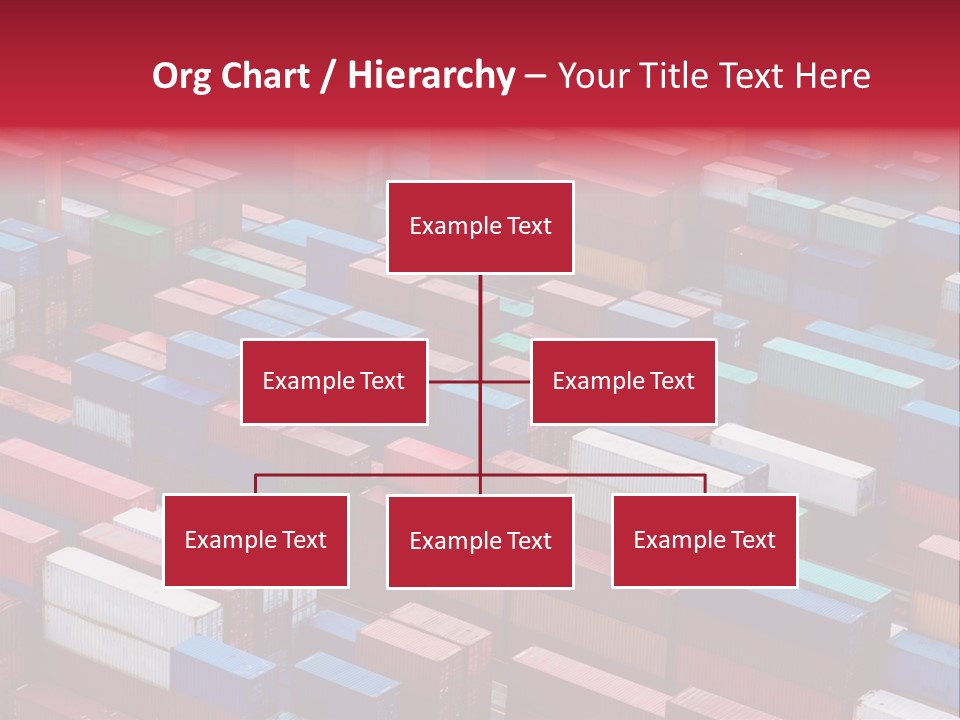 Storage Green Terminal PowerPoint Template