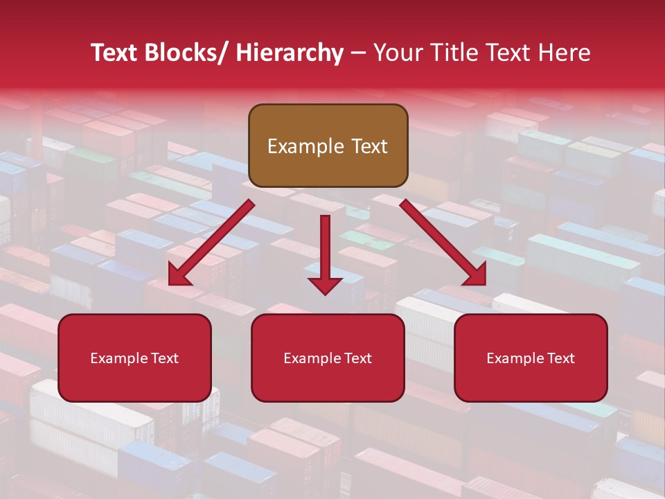 Storage Green Terminal PowerPoint Template