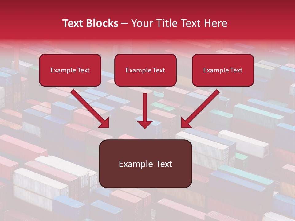 Storage Green Terminal PowerPoint Template