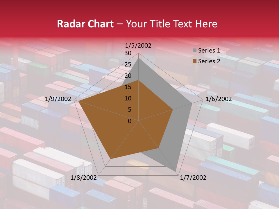 Storage Green Terminal PowerPoint Template