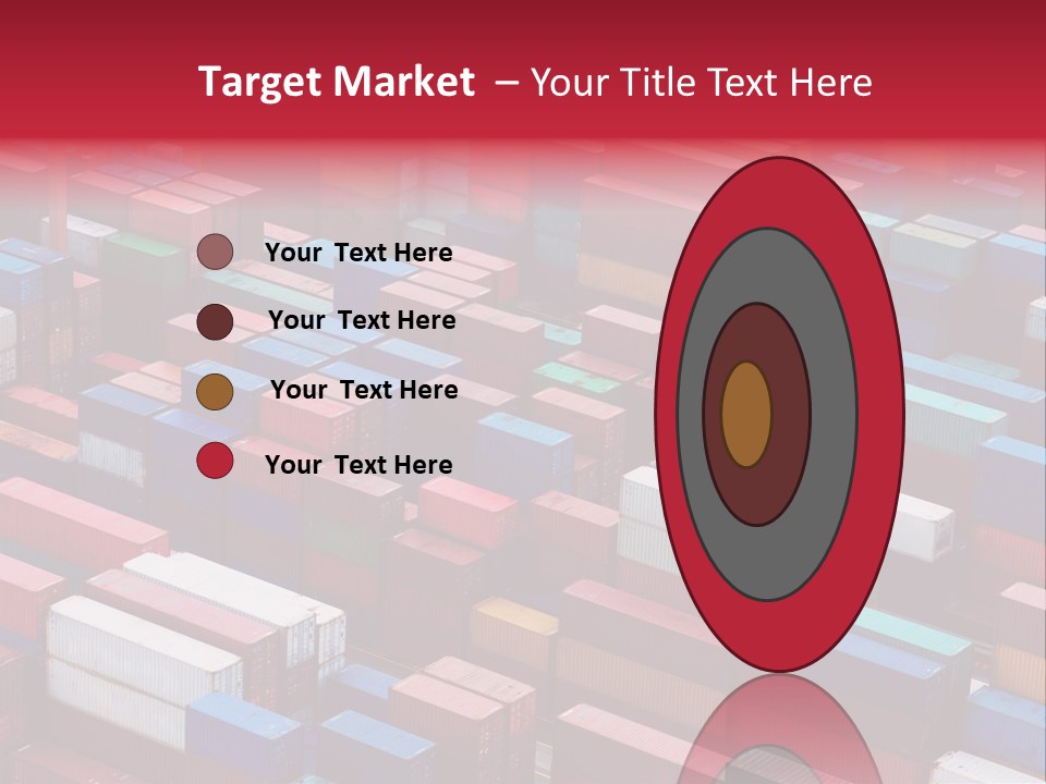 Storage Green Terminal PowerPoint Template