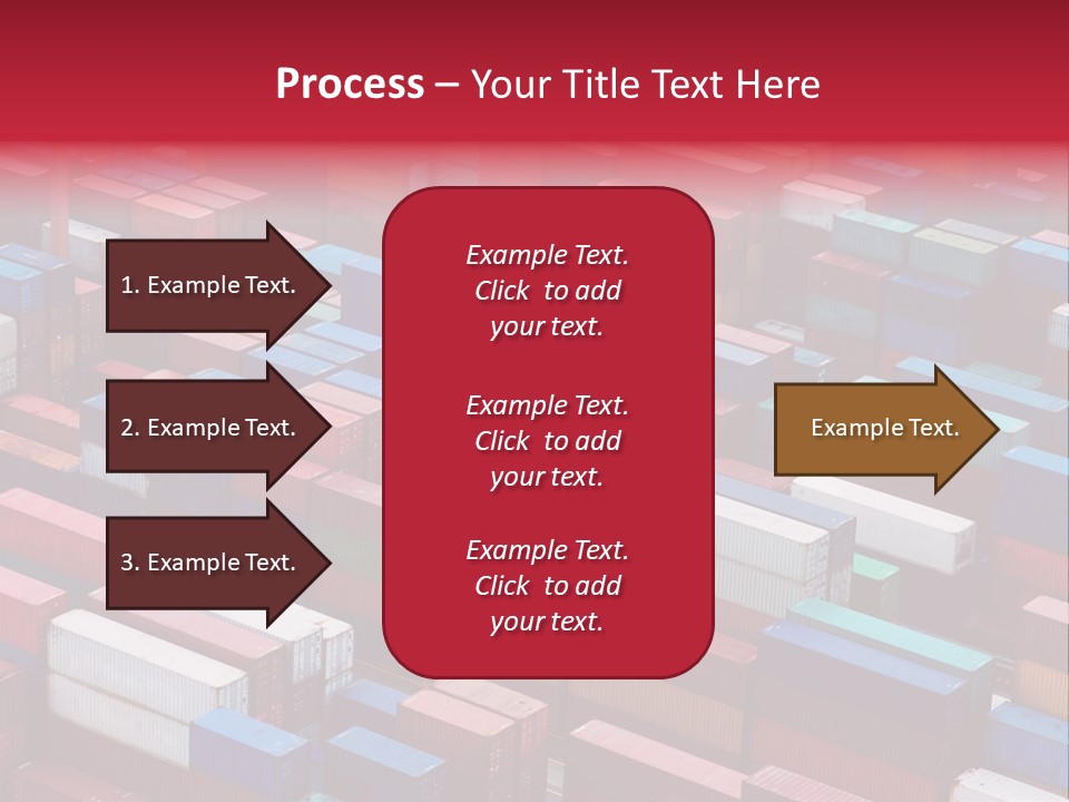 Storage Green Terminal PowerPoint Template