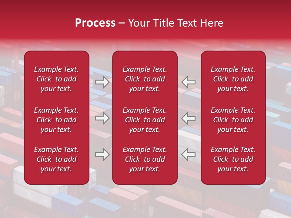 Storage Green Terminal PowerPoint Template