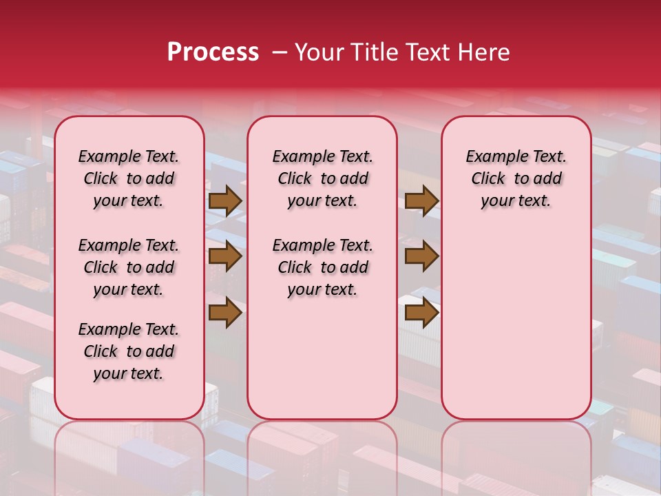 Storage Green Terminal PowerPoint Template