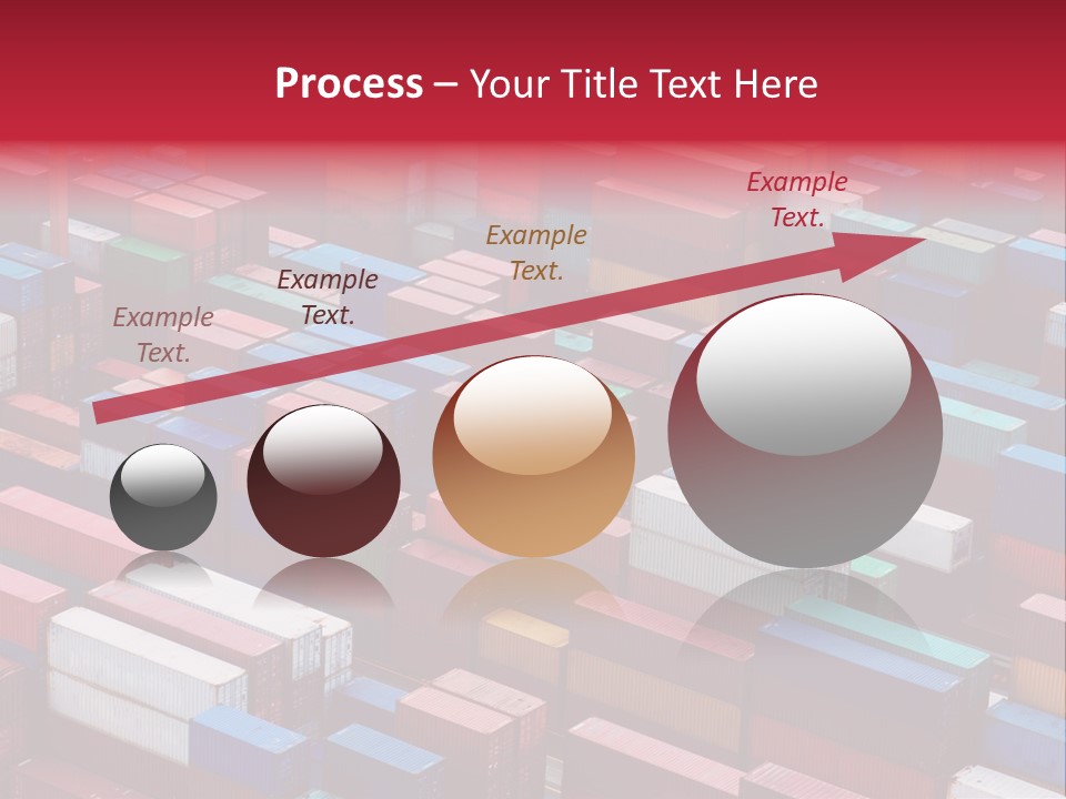 Storage Green Terminal PowerPoint Template