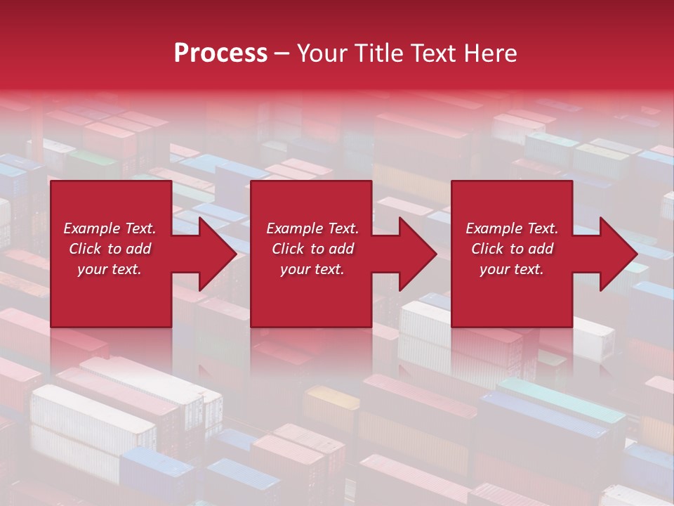 Storage Green Terminal PowerPoint Template